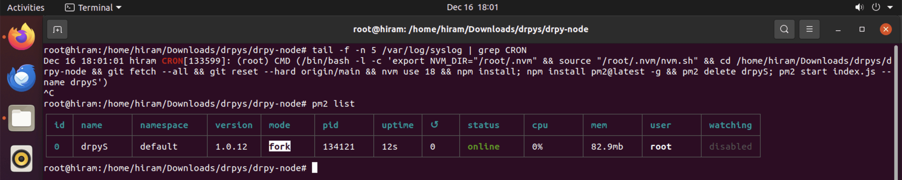 ubuntu-cmd-cron-pm2-log