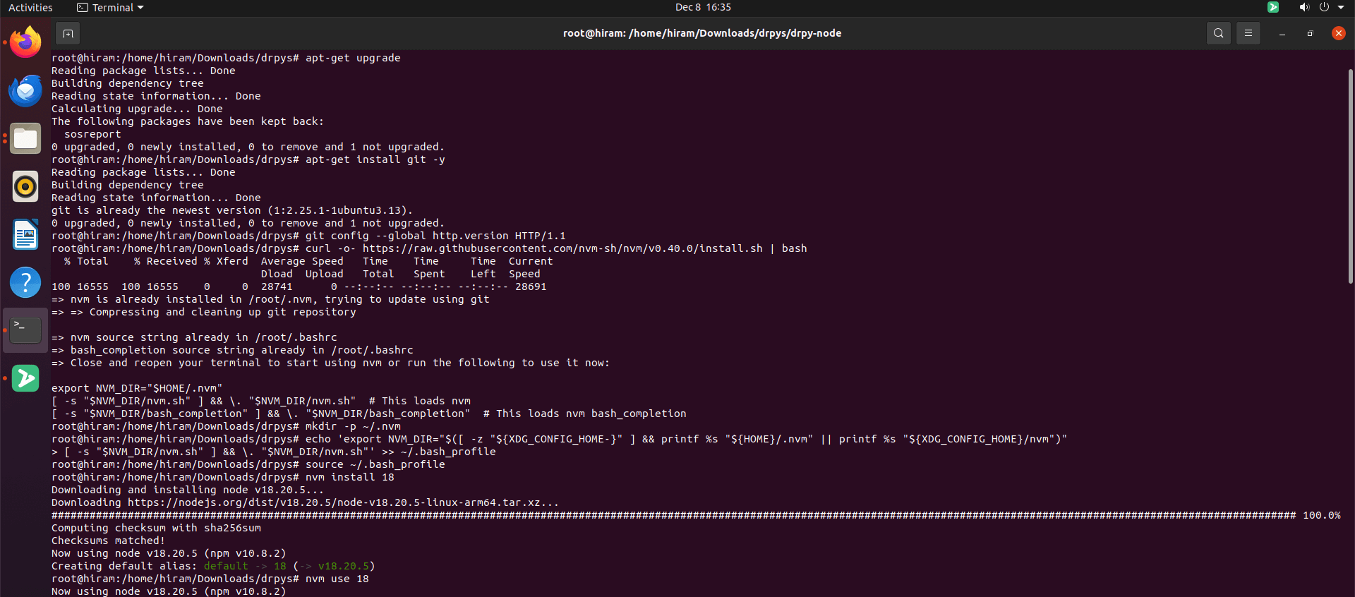 ubuntu-cmd-env